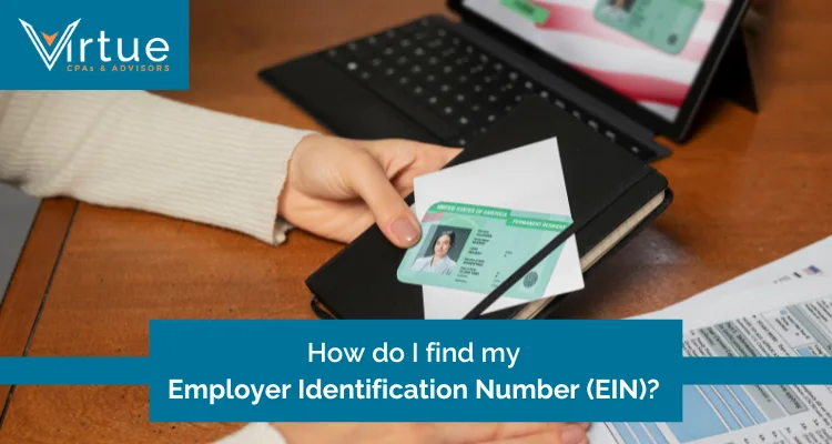 How do I find my Employer Identification Number EIN
