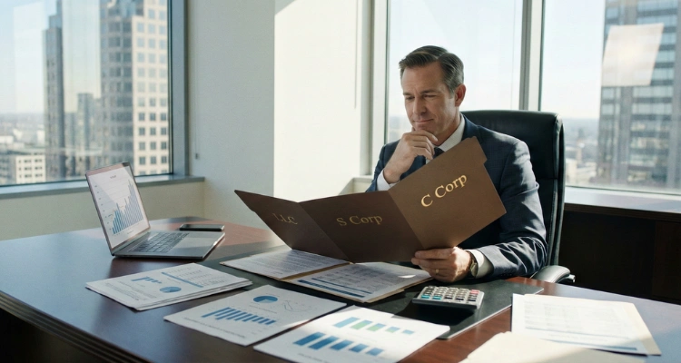 LLC vs S Corp vs C Corp: Choosing the Right Entity