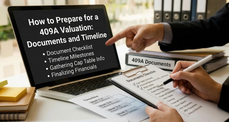 How to Prepare for a 409A Valuation - Documents and Timeline